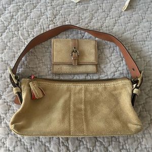 Coach purse and wallet